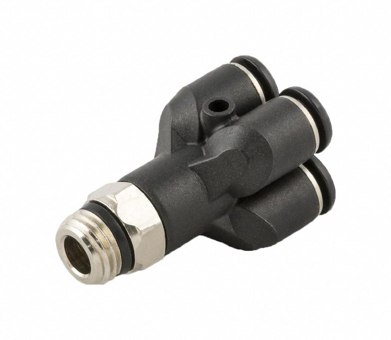 Wye Push-Fit4mm UniversalThread1/4 