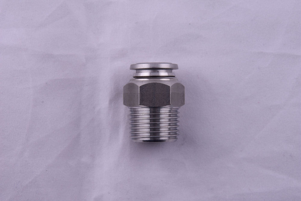 Strt SS Push-Fit 4 mm MUNF 5/16 in