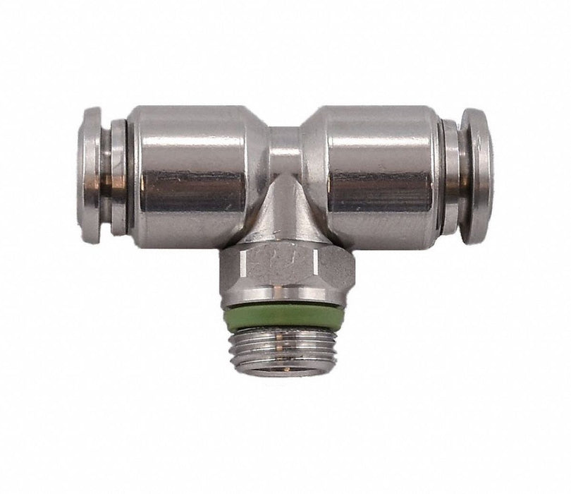 Tee Push-Fit8mm UniversalThread1/8 