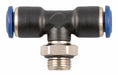 Tee Push-Fit5/16 UniversalThread1/8 