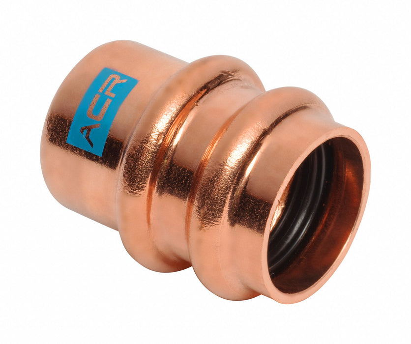 Cap Copper Press-fit 3/8 in