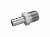 Strt SS Tube 6 mm MNPT 1/2 in