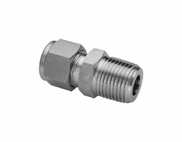 Elbow SS Comp. 3 mm MNPT 1/4 in
