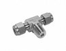 Tee SS Comp 6 mm Comp 6 mm MNPT 1/4 