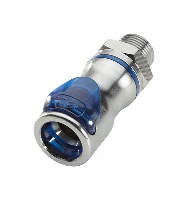 Quick Connection Coupling Brass 3/8 in