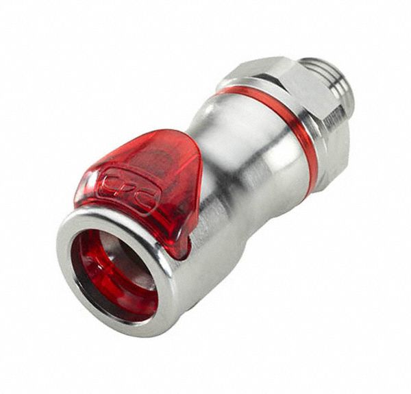 Quick Connection Coupling Brass 3/8 in