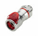 Quick Connection Coupling Brass 3/8 in