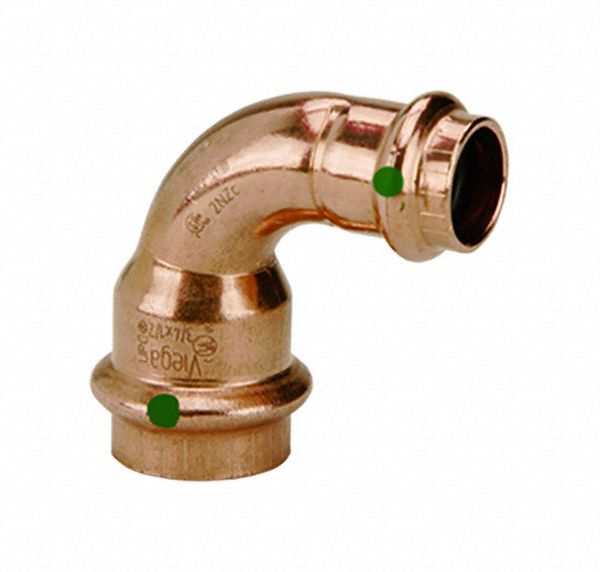 Elbow Copper Press-fit1 Press-fit3/4 