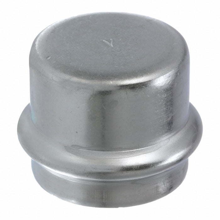 Cap Stainless Steel Press-fit 1 1/2 in