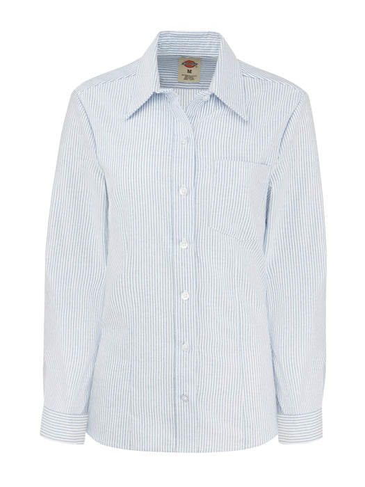 Women's Long-Sleeve Stretch Oxford Shirt