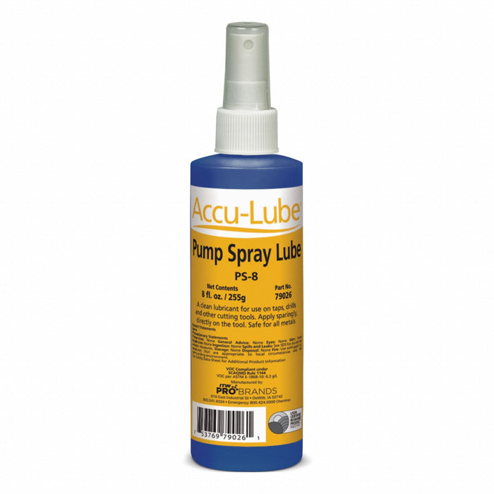 Cutting Oil 8oz Non-Aerosol Spray Bottle