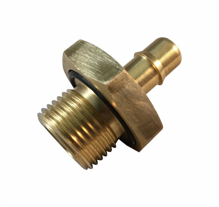 Straight SS MBSPT 1/2  Barbed 1/2 