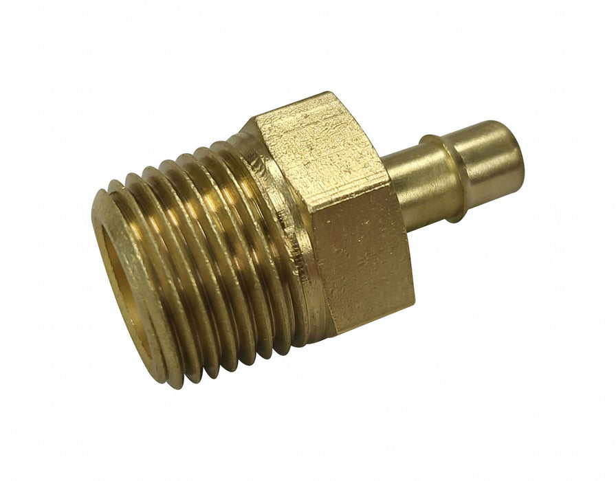 Straight Brass MBSPT1/8 Barbed1/16 