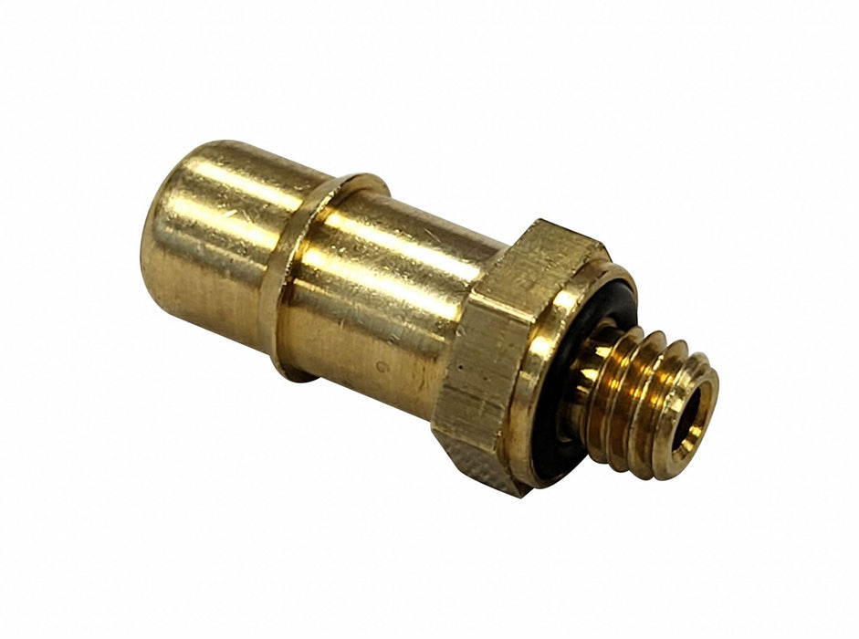 Strt Brass Threaded1/4 Barbed11/64 
