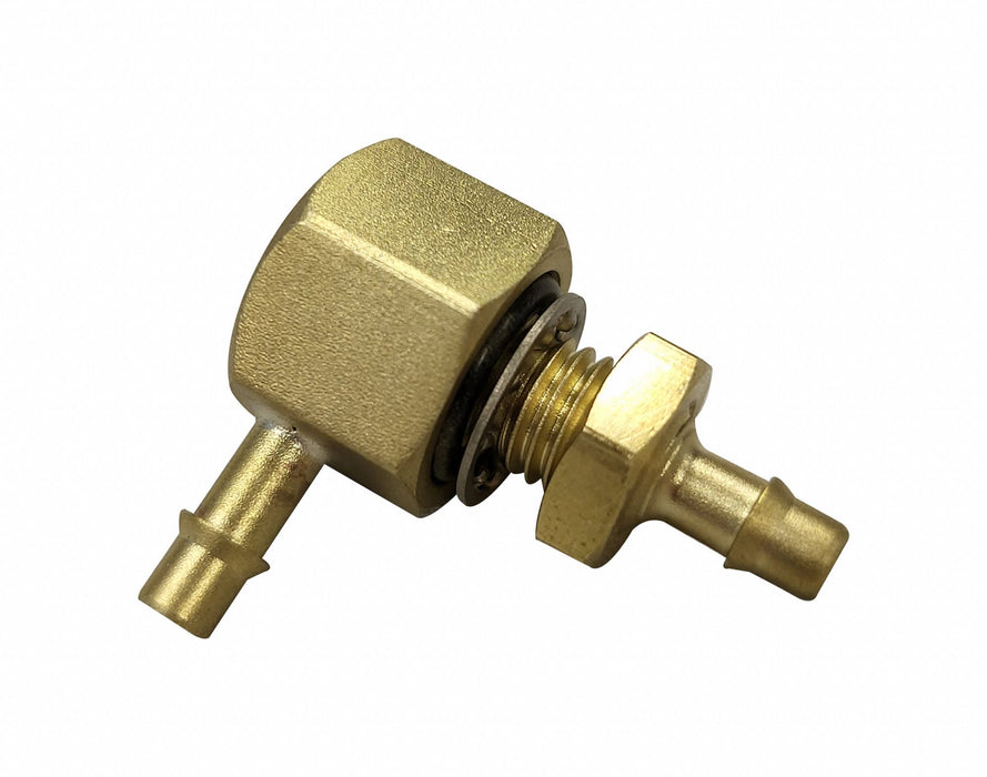 Brass Barbed 5/32 in Barbed 5/32 in