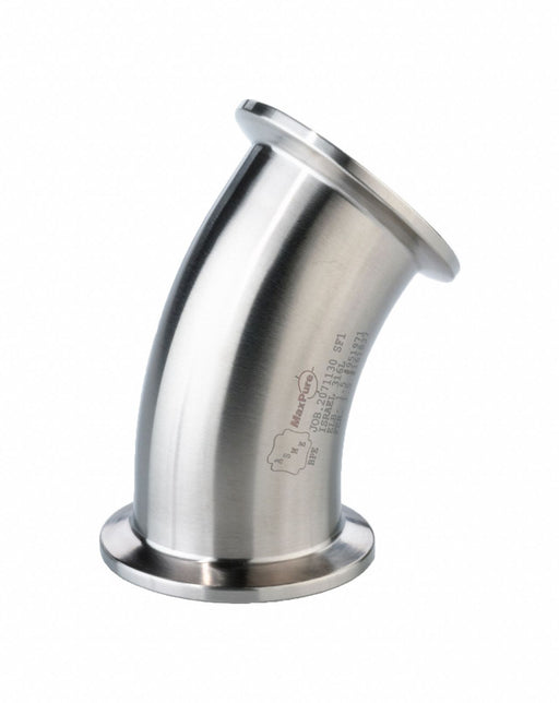45Elbow SS Clamp2 Clamp2 