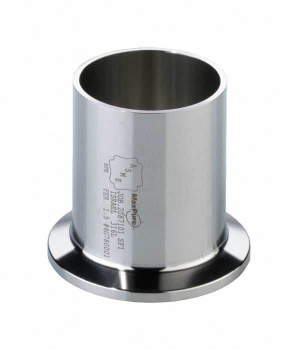 Clamp Ferrule Long SS 31/32 in Dia