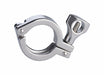 Clamp Stainless Steel Threaded 6 in