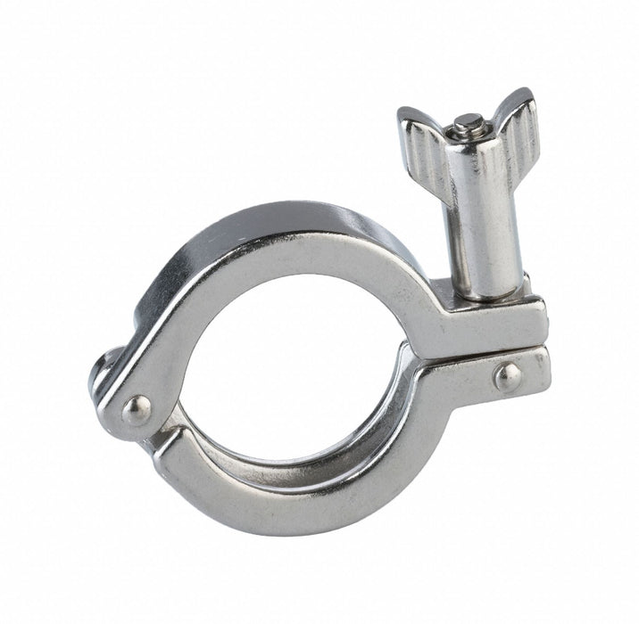 Clamp Stainless Steel Threaded 5 in