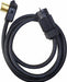 Power Supply Cord 10ft Black NEMA 1