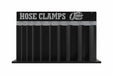 Hose Clamp Rack 10 Loop Blk