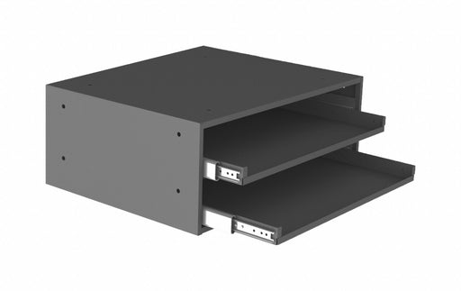 Bearing Slide Rack Cabinet Steel Gray