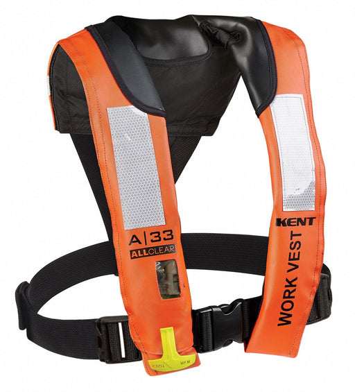 Flotation Work Vest UNIV 35lb CO2 OR