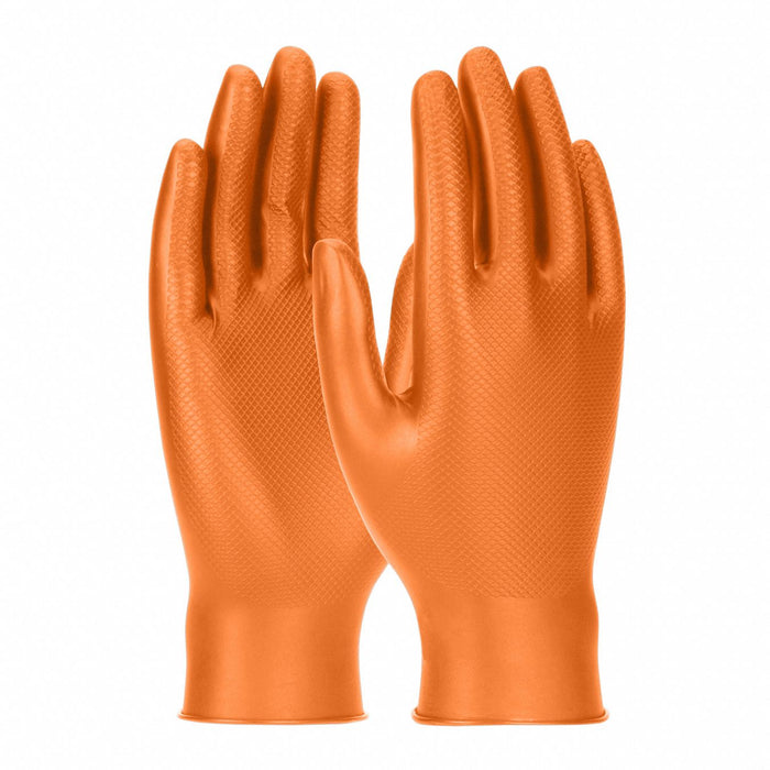 DisposableGloves Orange S Size7 PK50