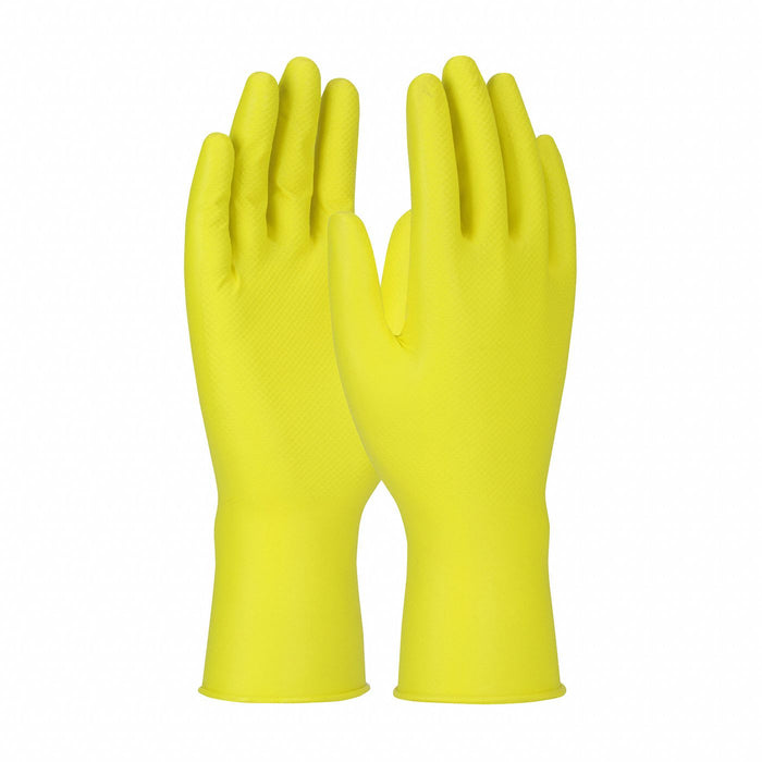 DisposableGloves Yellow L Size9 PK48