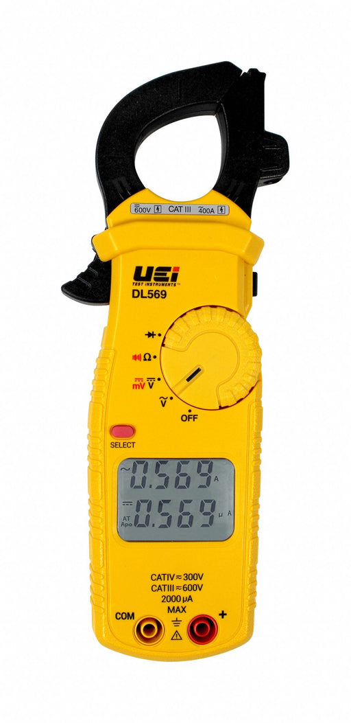 Dual Display Clamp Meter w/NIST Certific