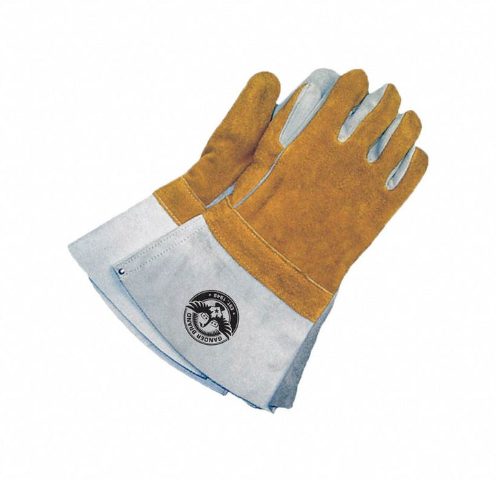 Welding Gloves Gray Yellow Universal PR