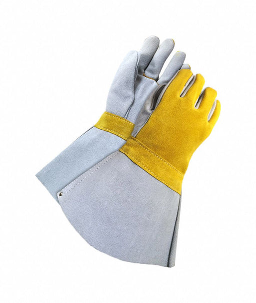 Welding Gloves Gray Yellow Universal PR