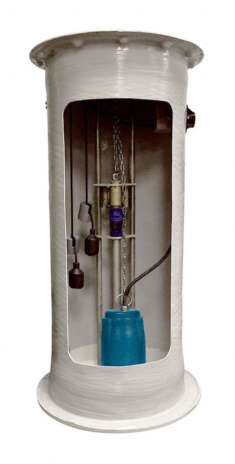 GrinderPumpSystem 15ft 2hp 208/230VAC