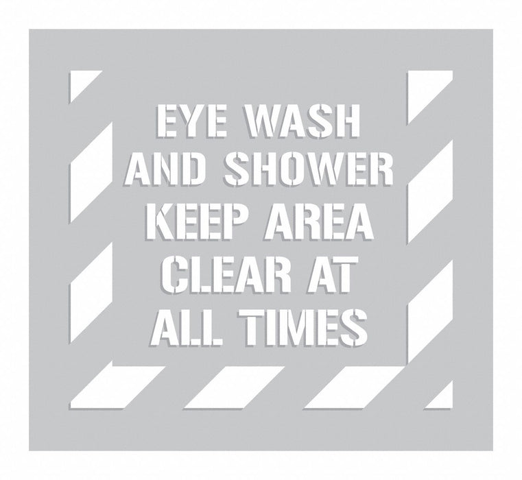 IndividualStencil Message Polyethylene