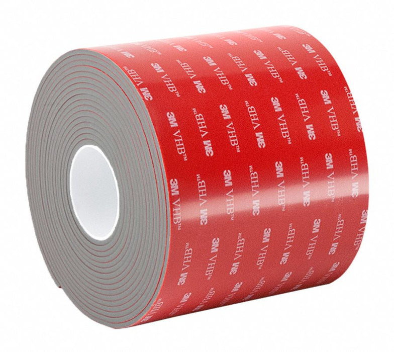 Foam Tape Gray 5 yd L 6 in W