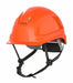 Safety Helmets Wheel Ratchet Orange