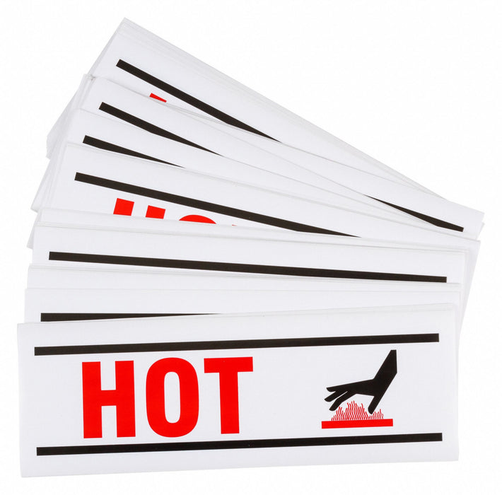 Label Vinyl 3 1/2 H 10 W PK25 
