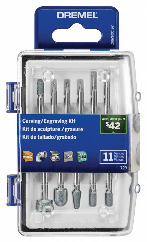 Rotary Tool Accessory Kit 11 pieces