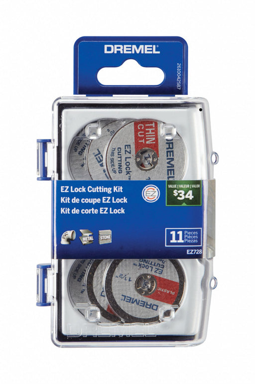 CuttingRotaryAccessoryKit 11pcs w/Case