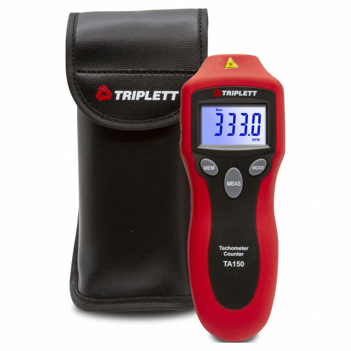 Mini Tachometer +/-0.05% RPM Acc LCD