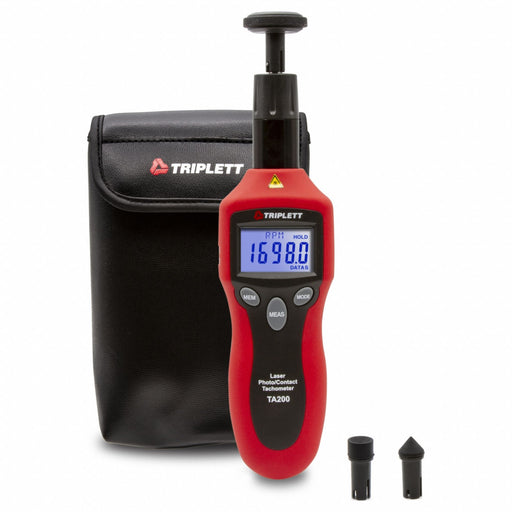Tachometer +/-0.05% RPM Acc LCD