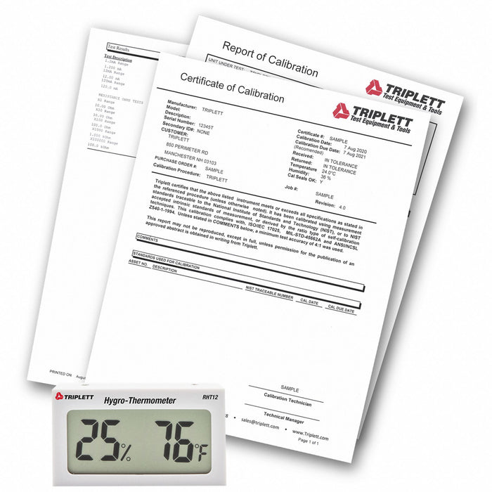 Mini Hygro-Thermometer 2.2 W 1.3 H