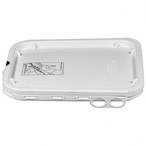 Lid 7.875 in W Plastic White