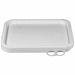 Lid 9.75 in W Plastic White