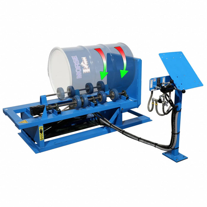 Drum Roller Hydraulic Lift Drum Loading