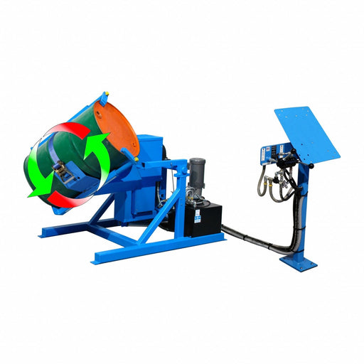 Drum Roller Hydraulic Lift Drum Loading