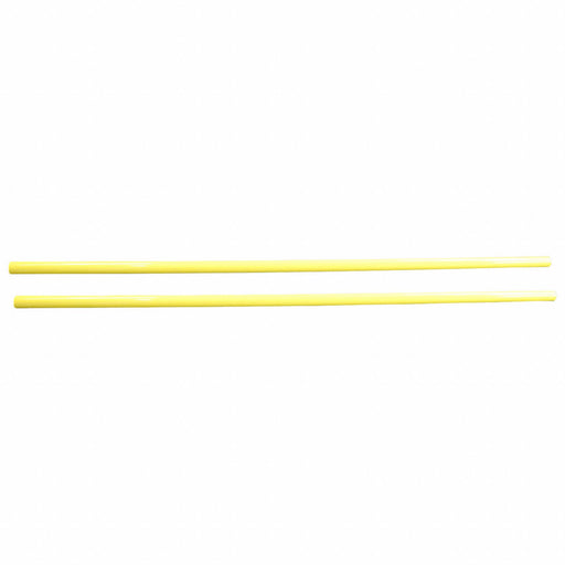 Safety Handrail Steel Yellow 43-5/16 H