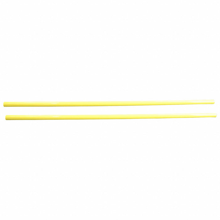 Safety Handrail Steel Yellow 43-5/16 H
