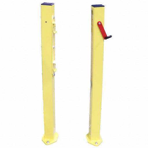 Self-Closing Safety Gate Post Yellow