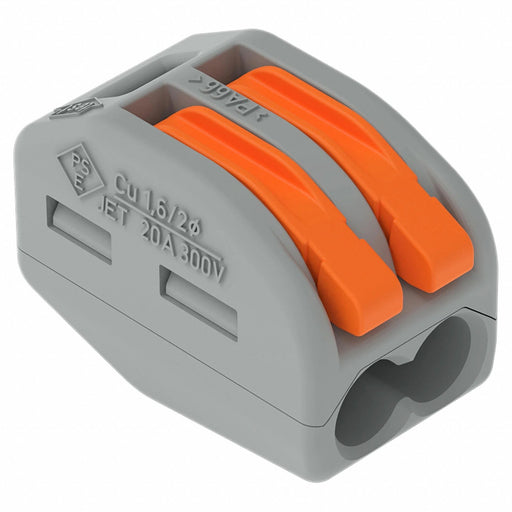 LeverWireConnector Gry 20A PC 600V